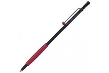 Tombow BC-1000ZS2 Stylo-bille retractable ZOOM 707, noir/rouge, emballage cadeau