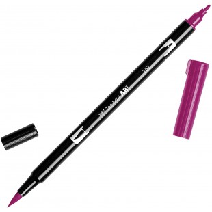 Tombow ABT-757 Feutre pinceau a 2 pointes Rouge