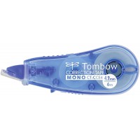 Tombow CT-CCE4-BE Correcteur frontal Mono CCE 4,2 mm X 6 M, bleu, vrac