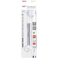 Tombow EHR-KUR Stylo Gomme Mono zero + Recharge pointe ronde 2,3mm