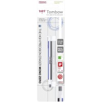 Tombow EHR-KUS Stylo Gomme Mono zero + Recharge pointe rectangulaire 2,5x5mm