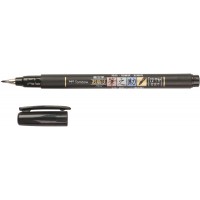 Tombow WS-BH Stylo-feutre pointe dure Fudenosuke, noir