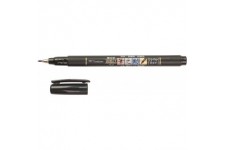 Tombow WS-BH Stylo-feutre pointe dure Fudenosuke, noir