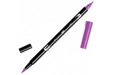 Tombow ABT-685 Feutre pinceau a  2 pointes Magenta Fonce