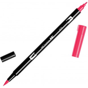 Tombow ABT-815 Feutre pinceau a  2 pointes Cerise