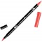 Tombow ABT-845 Feutre pinceau a  2 pointes Carmin