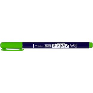 Tombow WS-BH07 Feutre brush Fudenosuke pointe dure Vert