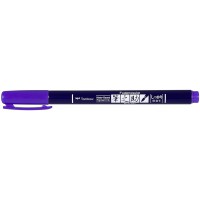 Tombow WS-BH18 Feutre brush Fudenosuke pointe dure Lila