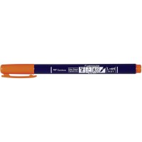 Tombow WS-BH28 Feutre brush Fudenosuke pointe dure Orange