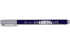 Tombow WS-BH49 Feutre brush Fudenosuke pointe dure Gris