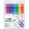 Tombow WS-PK-12P-3 Feutres a  deux pointes TwinTone, Couleur Rainbow