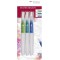 Tombow Wb-3P Set de Pinceaux avec Reservoir D'Eau (Vide), 3 Pieces, 1x Pointe de Pinceau Fine, moyenne et Plate