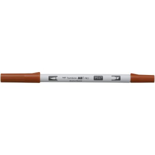 Tombow Abtp-947 Marqueur a  Base D'alcool ABT Pro a  2 Pointes Burnt Sienne