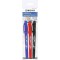 Tombow OS-TME-3P Marqueur permanent MONO twin Kit de 3 couleurs: noir, bleu, rouge