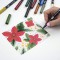 Tombow ABT-6P-6, Feutre pinceau ABT Dual Brush Pen, double pointes, a  base d'eau, Set de 6 couleurs"Gris"