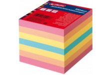 1604008, Reservoir de remplacement de fichier 9 x 9 cm, 550 feuilles, 80 g / m², Couleurs assorties