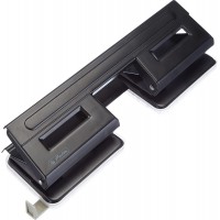 1610880 Perforateur double Capacite 1,5 mm/Reglette Noir (Import Allemagne)