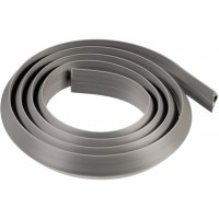  Tube pour cables "Flex Duct" (cache-cables en PVC, 180 x 3 x 1 cm, autocollant, protection de cable flexible avec bandes adhesi