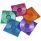 Pochettes (pour CD-ROM/DVD-ROM, colores, lot de 100) Bleu/Orange/Violet/Rose/Vert