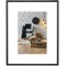  Cadre photo en plastique "Sevilla" (taille du Cadre de 21 x 29,7 cm (DIN 4) avec bordure de 9 mm x 17 mm, pour une p