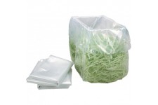 HSM 1452995000 Lot de 25 sacs en plastique PE pour HSM SECURIO P44i, P44, 450.2, P450 Transparent