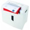 HSM 1042121 Destructeur de documents shredstar S10, niveau de securite 2, 10 feuilles coupe a  rayures, blanc/argente