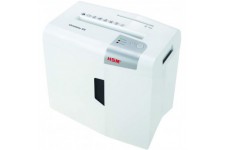 HSM 1044121 Shredstar x8, niveau de securite 3, Destructeur de documents 8 feuilles coupe croisee a  particules, blanc/argent