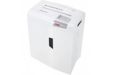 HSM shredstar X10 Destructeur de documents degre de securite 3 10 feuilles coupe en particules Blanc/Argent