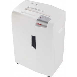 HSM shredstar X15 Destructeur de documents degre de securite 3 15 feuilles coupe en particules Blanc/Argent