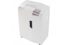 HSM shredstar X15 Destructeur de documents degre de securite 3 15 feuilles coupe en particules Blanc/Argent