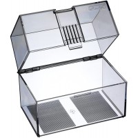 1907021 Boite de Rangement pour 300 cartes A7 en plastique Transparent