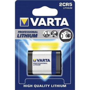 - Pile au Lithium 2CR5 Li-ION 1600 mAh 6 V