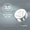 V364 / SR621 SW -oxyde d'argent, 1,55 V, 17 mAh, 1 unite