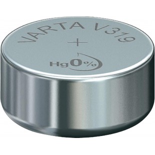 -V319 V319, Argent-Oxide (S), Pile Bouton, 1,55 V, 1 piece(s), 21 mAh, HG (Mercure)