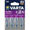 Blisters de 4 piles "Professional Lithium" LR6 Mignon (AA)