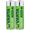 - 2 piles rechargeables AA 800 mAh pour appareil solaire