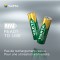 - Piles rechargeables Professional AA (HR06) 2600mAh (2-pack)