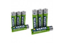 Accu pret a  l'emploi - Batterie Rechargeable Mignon AA Ni-Mh (4-Pack, 2600 mAh) & Batterie Rechargeable Varta Accu Ready2Use AA