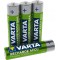 Accu pret a  l'emploi - Batterie Rechargeable Mignon AA Ni-Mh (4-Pack, 2600 mAh) & Batterie Rechargeable Varta Accu Ready2Use AA