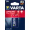 Longlife Max Power 9V Block 6LR61 Alkaline E-Block Battery (1-pack) - Made in Germany - ideal for fire alarms, smoke detectors, 