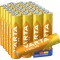 Longlife AAA Micro LR03 Alkaline Batteries (24-pack) - Made in Germany - ideal for remote controls, radios, alarm clocks and clo