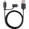 Cable Micro USB Apple Lightning