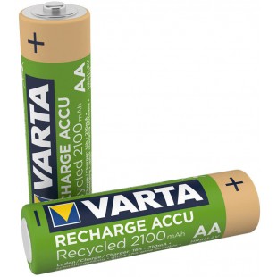Recharge Batterie recycle 2 mignon AA 2100 mAh