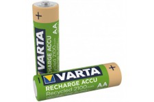 Recharge Batterie recycle 2 mignon AA 2100 mAh