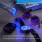 Lumiere UV avec 3 Piles AAA - Rend Invisible - Aide hygienique - Lumiere Noire et Argent - 15638101421 