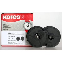 Kores 2248541 Ruban de haute qualite en nylon compatible avec Imprimante Anker 13 mm x 10 m Noir