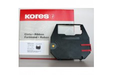 Kores 2249241 Ruban de haute qualite en nylon compatible avec Imprimante Olympia 8 mm x 210 m Noir