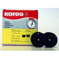 Kores 2248546 Ruban de haute qualite en nylon compatible avec Imprimante Addo 13 mm x 6 m Noir/Rouge