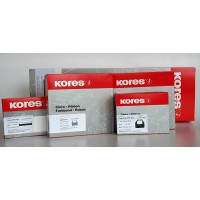 Kores 2248544 Ruban de haute qualite en nylon compatible avec Imprimante Anitech 13 mm x 10 m Noir/Rouge