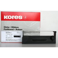 Kores 2249457 Ruban de haute qualite en nylon compatible avec Imprimante ADS 10 mm x 3 m Noir